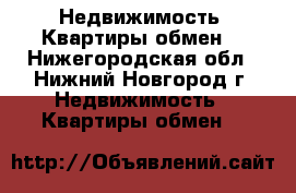 Недвижимость -Квартиры обмен  - Нижегородская обл., Нижний Новгород г. Недвижимость » Квартиры обмен   